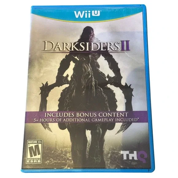 Darksiders II Nintendo Wii U Video Game Action Adventure THQ 2012 Bonus Content