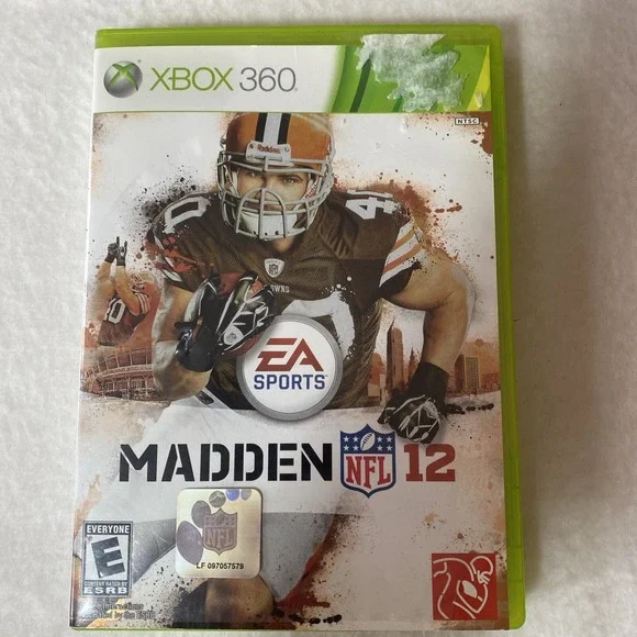 EA Sports Madden NFL 12 Xbox 360 Football Sports Video Game 2011 No Manual
