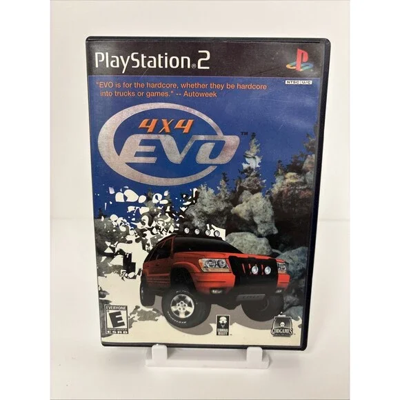 4x4 EVO (Sony PlayStation 2, 2001) Complete CIB Tested Works Blockbuster PS2