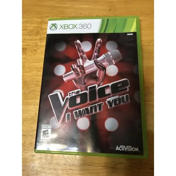 Activision Xbox 360 Video Game The Voice I‎ Want You 2014