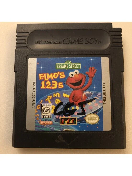 Sesame Street: Elmo’s 123’s Nintendo GameBoy
