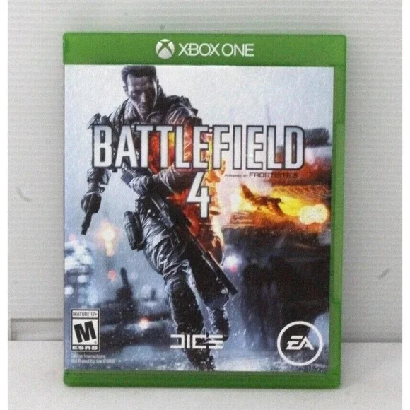 Battlefield 4 Xbox One EA DICE First Person Shooter Video Game Disc Case