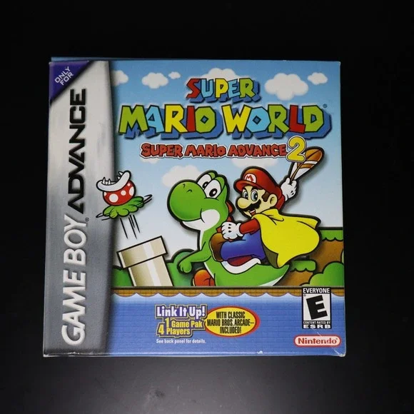 Super Mario World: Super Mario Advance 2 (Game Boy Advance, 2002) CIB NEW