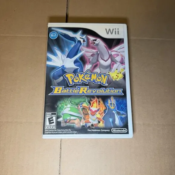 Nintendo Pokémon Battle Revolution Wii, E-Everyone, NTSC-U/C (US/CA), Manual