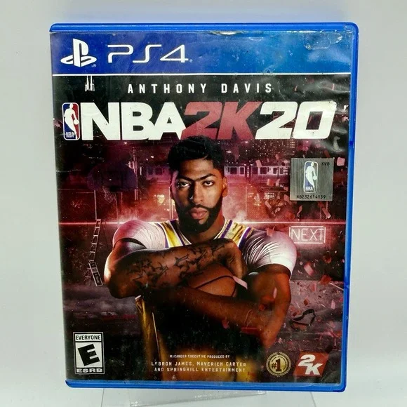 NBA 2K20 For PS4 PlayStation 4 Game Case & Manual Tested See Notes‎