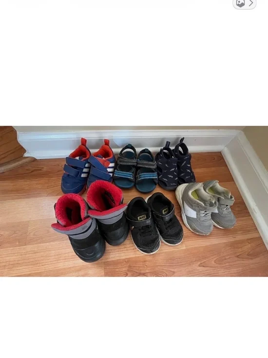 Toddler Shoes Bundle – 6 Pairs (Sizes 5–6)