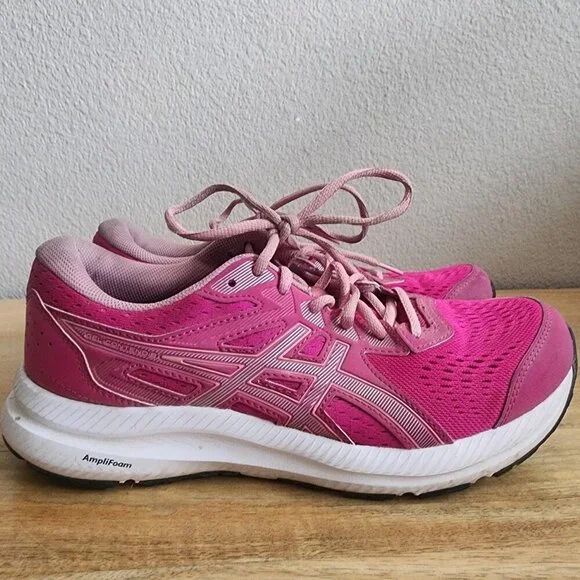 Asics GEL-Contend 8 Shoes Womens Size 9.5 Running AmpliFoam Athletic Sneakers