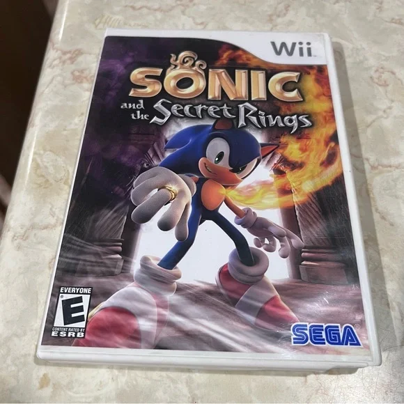 Nintendo Sonic and the Secret Rings Wii game #SonicTheHedgehog