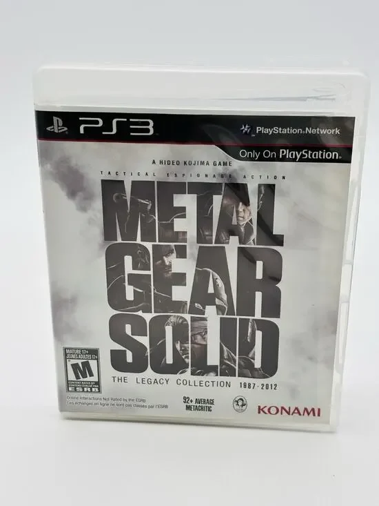 Metal Gear Solid The Legacy Collection 1987-2012 (PlayStation 3 PS3) 2-Disc Set
