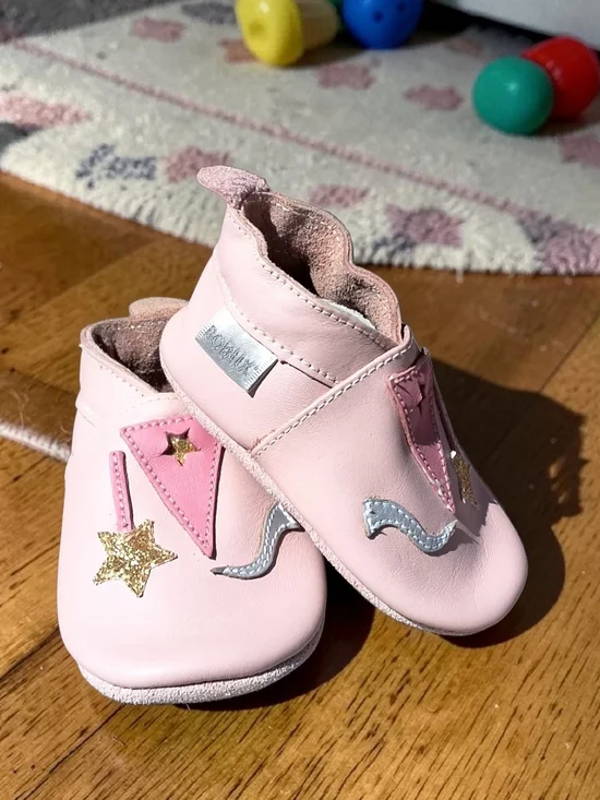 Bobux Soft Sole baby shoes in the 
