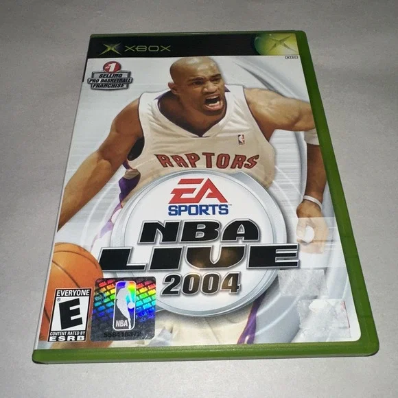 NBA Live 2004 (Microsoft Xbox) Complete CIB Excellent Condition