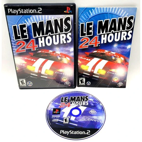 Le Mans 24 Hours PS2 Playstation 2 CIB‎ COMPLETE IN BOX