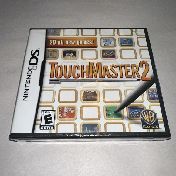 TouchMaster 2 (Nintendo DS, 2010) Brand New Factory Sealed Complete CIB