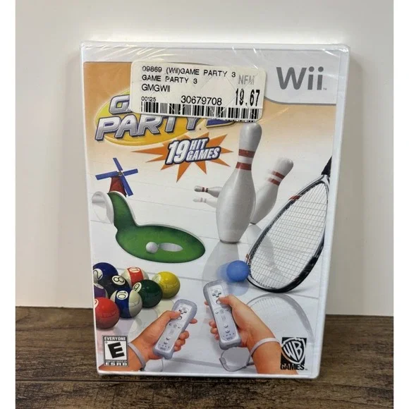 Game Party 3 Wii Video Game SEALED