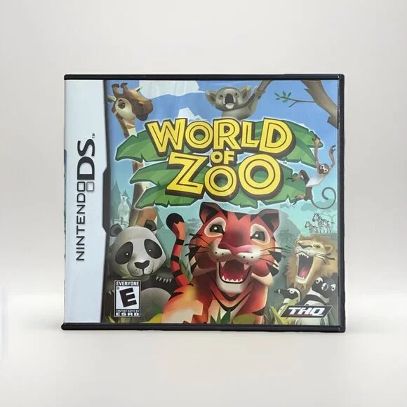 World of Zoo (Nintendo DS, 2009) Complete CIB - Tested‎ Working