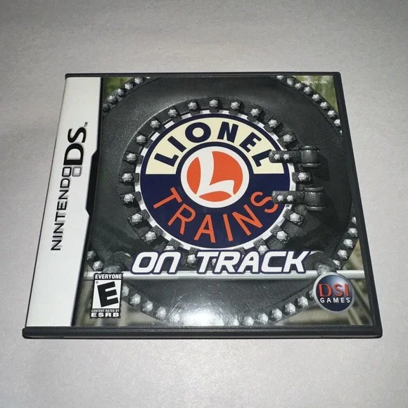 Lionel Trains On Track (Nintendo DS 2006) Complete With Manual CIB Exc Condition