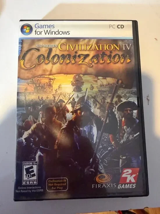 Sid Meier's Civilization IV: Colonization - PC CD Computer Game, Complete!