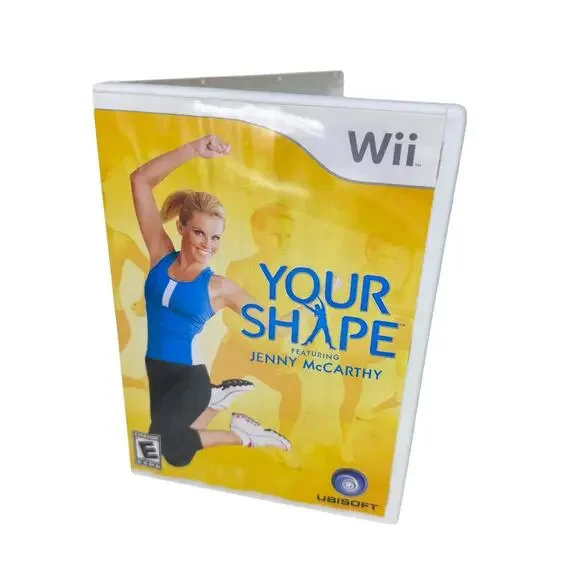 Your Shape‎ Featuring Jenny McCarthy Fitness DVD Ubisoft (Nintendo Wii, 2009)