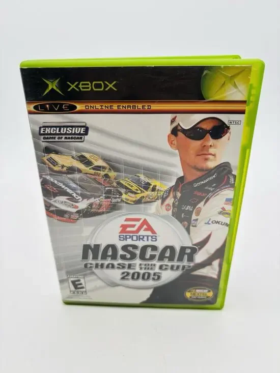 NASCAR 2005: Chase for the Cup (Original Xbox) CIB COMPLETE TESTED WORKS VG