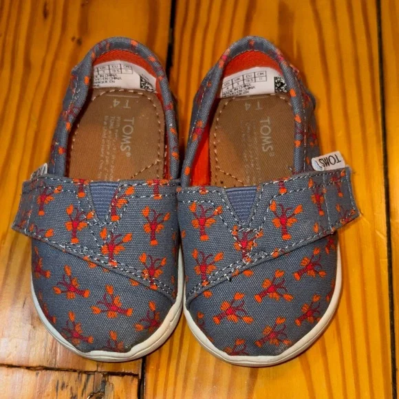 Toms Baby’s Blue Sneakers Size 4