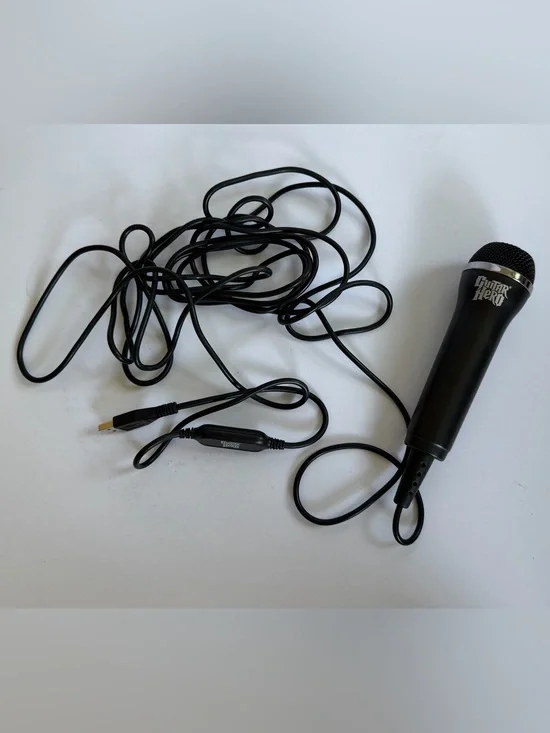 Guitar Hero USB Microphone RedOctane E-UR20 Rock Band Wii Xbox 360 PS3 PS4 PC