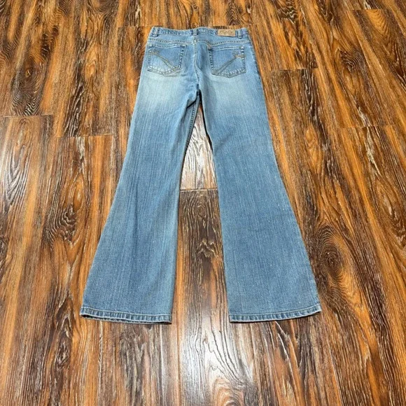 The Childrens Place Girls Size 14 Bootcut Stretch Jeans Medium Wash Denim Flare