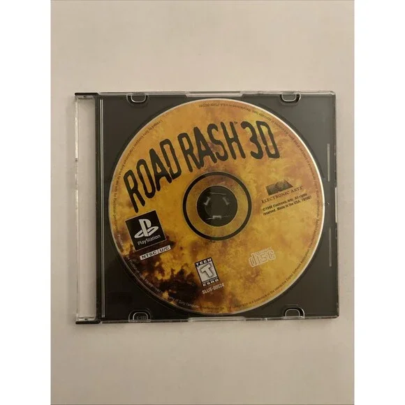 Sony Playstation 1 PS1 Video Game Road Rash 3D Disc Only
