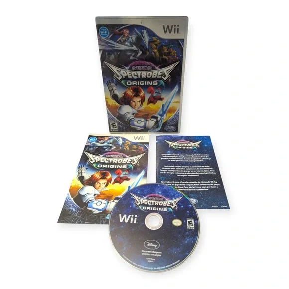 Spectrobes Origins Nintendo Wii Disney Action RPG Complete CIB W/ Manual