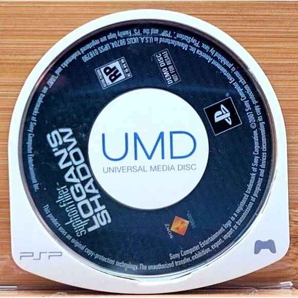 Syphon Filter Logan's Shadow (Sony PSP Portable)  Disc‎ Only Tested Works