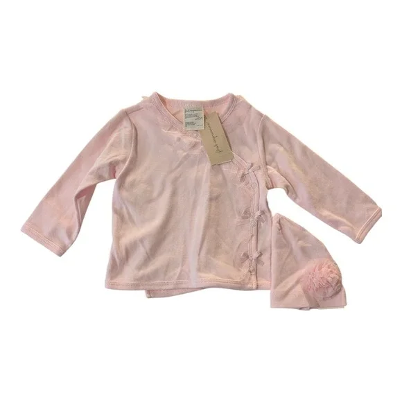 BBC-1 First Impressions‎ 2pc Girls Outfit-Take me Home Set Size 6-9m Pink Pearl