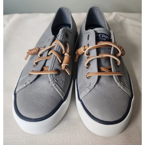 Women's‎ Sperry Top-Sider Brand Pier View Core Grey 6M  STS95729