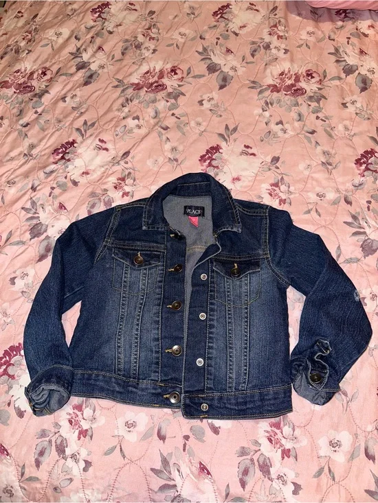 The Children's Place Dark Blue Denim Jacket