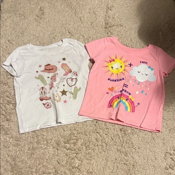 (2) Toddler Children’s Place T-shirts