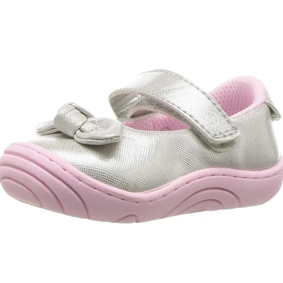 [Stride Rite] Baby Girl’s Infant Lily Mary Jane Flat - Size 3M