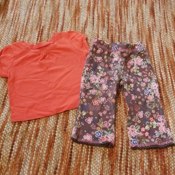 Girls 12 months leggings shirt bundle tcp‎