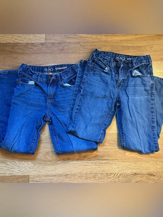 Children’s Place Boys Jeans 2 Pair Bundle lot Size 10