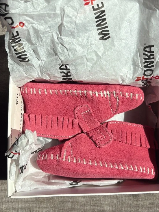 baby moccasins minnetonka slippers