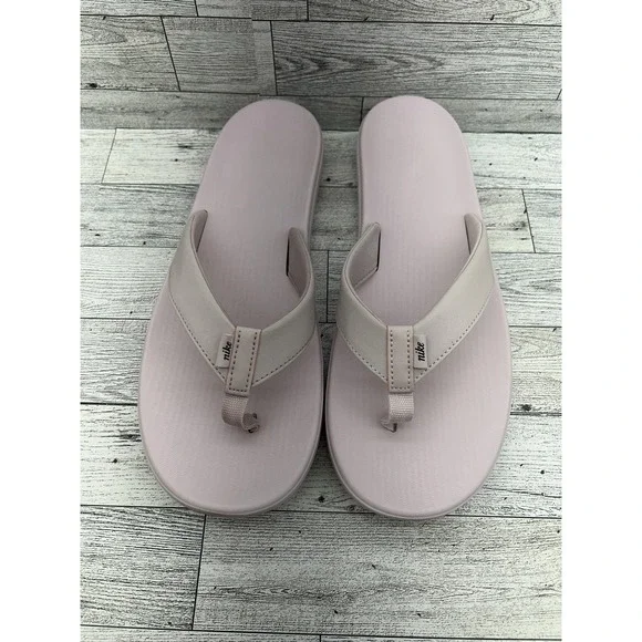 Nike Bella Kai Pink Sandals Womens Size 11 Cushion Comfort AO3622-607 Flip Flops