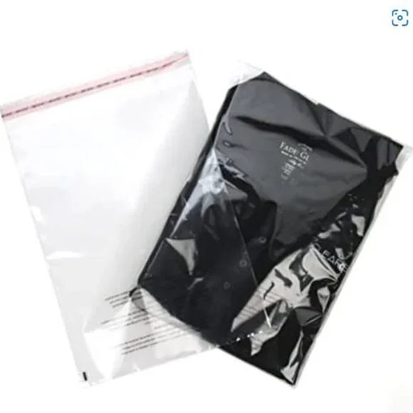 100 Clear FBA Bags 7.5