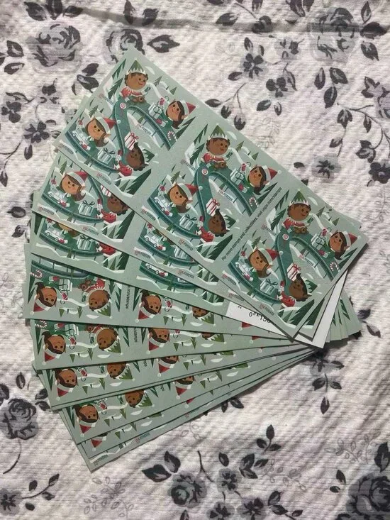 Christmas Elves Forever Postage Stamps, New Unused（10 photos）