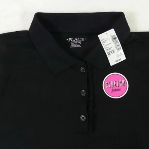 NWT Children’s Place Button Up Collared T-Shirt size XXL