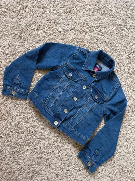 Childrens Place girls jean jacket size 5/6