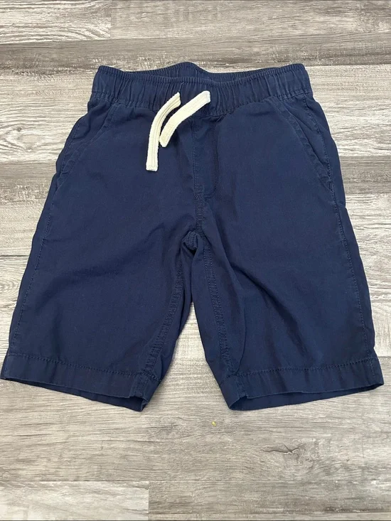 The Children's Place Navy Blue Drawstring Pull-On Shorts
