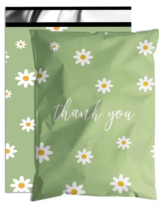 25pc Green Daisy 
