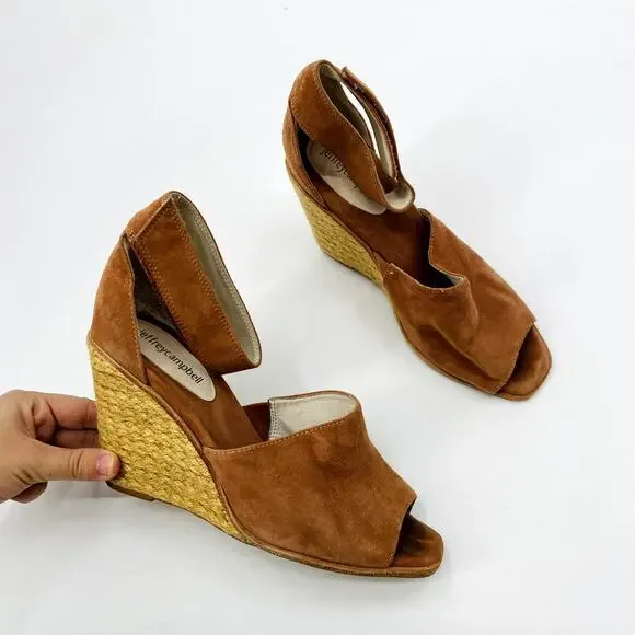 Jeffrey Campbell Suede Espadrille‎ Wedges