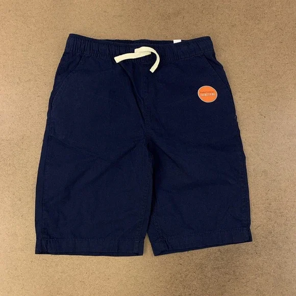 The Children's Place Boys Size 16 Tidal Blue Pull On Jogger Shorts NWT