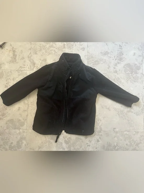 The Children's Place Black Kids Fleece Jacket
