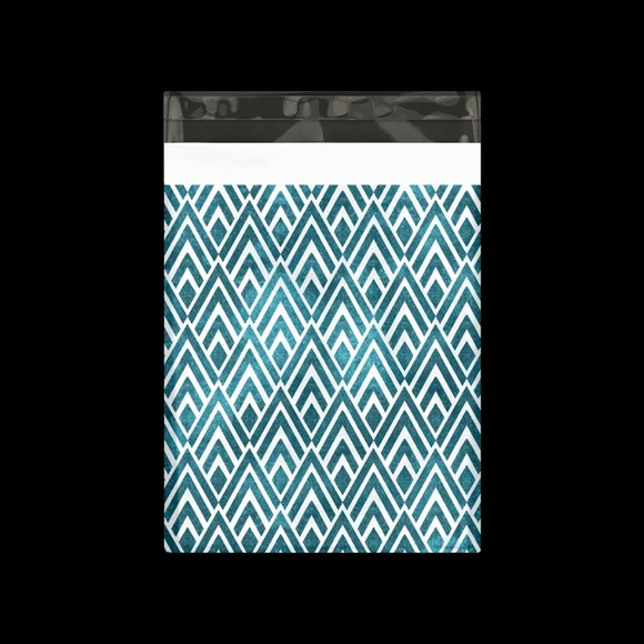 10 ct Geometric designer poly mailers