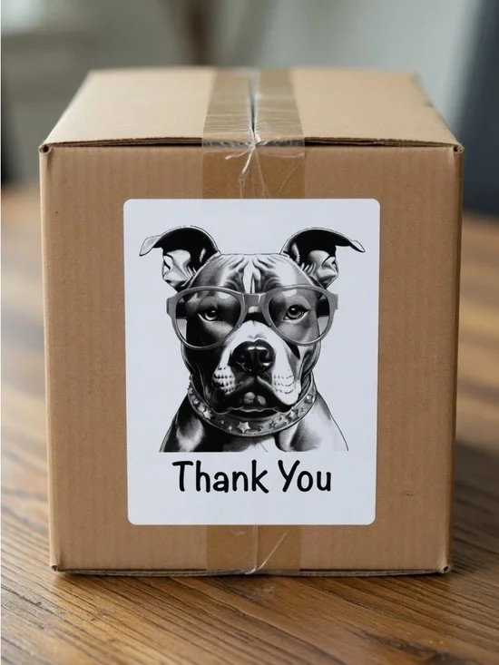 Pitbull Labels 4”x6”-100ct.