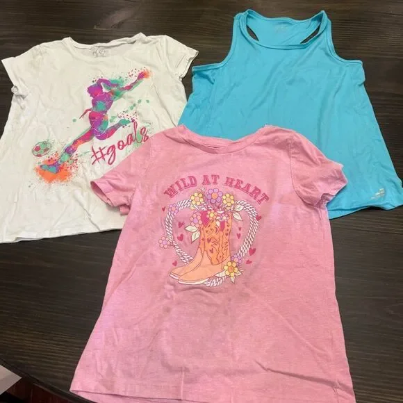 Girls cute shirts bundle